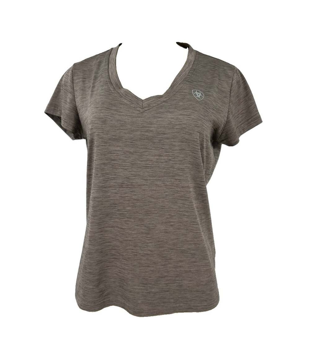 Ariat Tek Women's T-shirt Small Laguna V-Neck Short Sleeve V-neck Active KL1